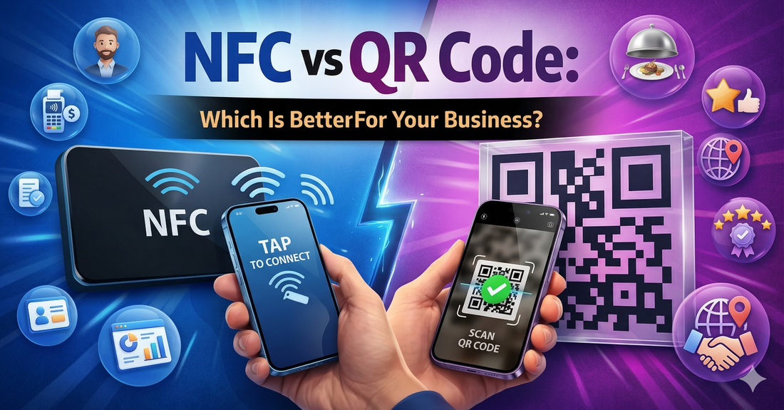 NFC Stickers vs QR Codes: Which Converts Better in 2026