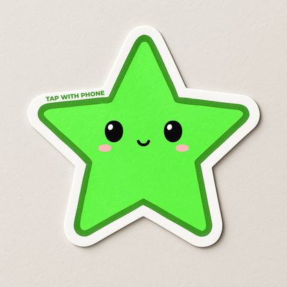 METAL-SAFE NFC STICKER DIE-CUT