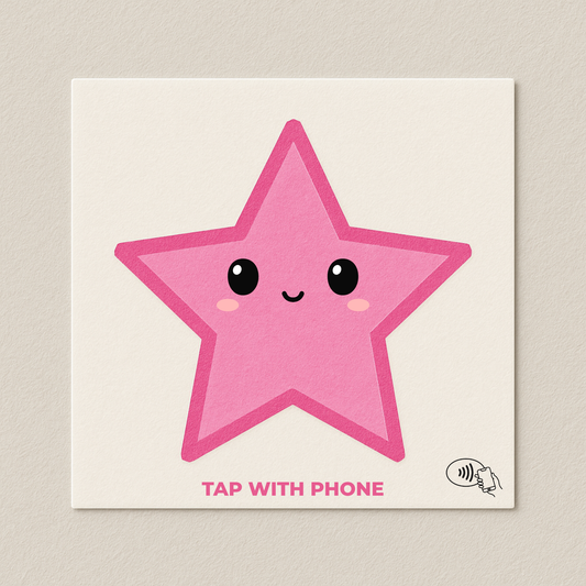 METAL-SAFE NFC STICKER SQUARE