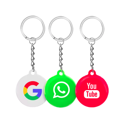 NFC Keychain Round