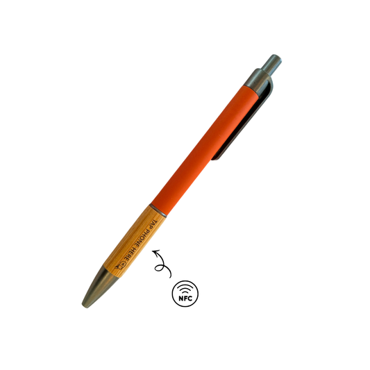 NFC Pen Wood Grip