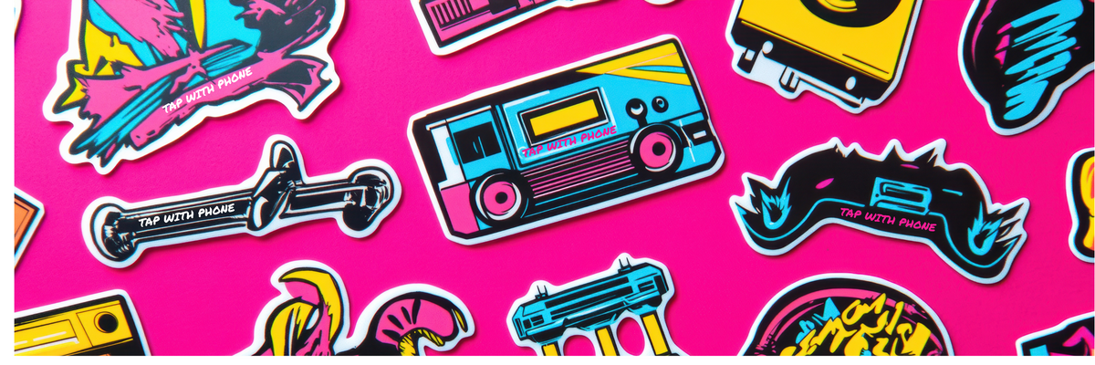 NFC Promo Stickers | Custom NFC Products for Brands & Distributors