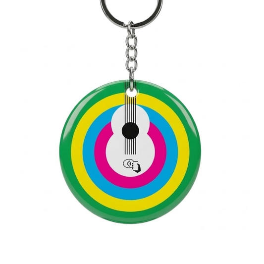 NFC Keychain Round